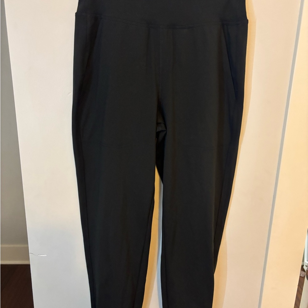 Women's DSG Black High-Waisted Pants with pockets